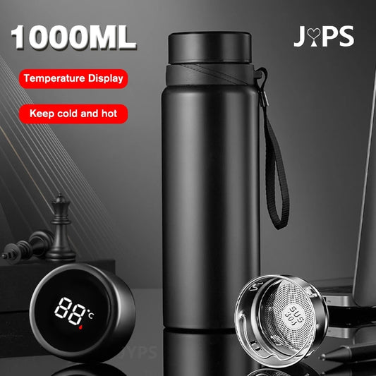 Elevate Your Hydration: 1000ML Smart Thermos Bottle with Temperature Control