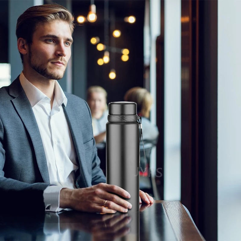 Elevate Your Hydration: 1000ML Smart Thermos Bottle with Temperature Control