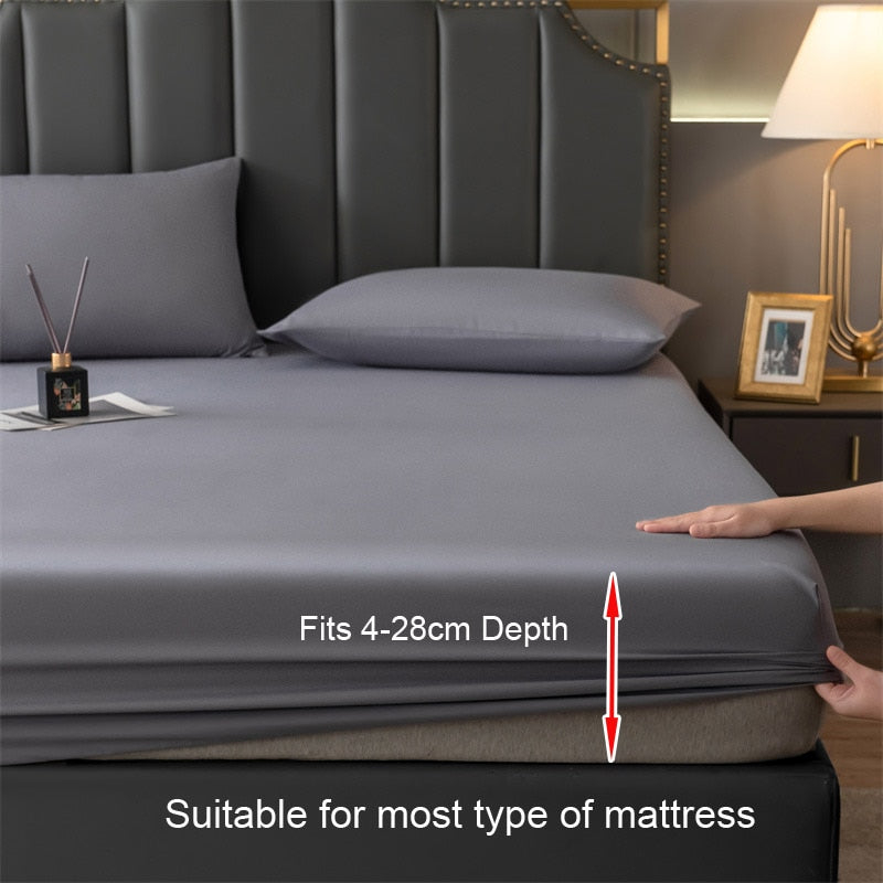 100% Waterproof Mattress Protector Cover, Anti-slip Breathable Mattress